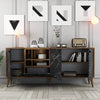 Credenza con 4 ante Napoli Nero (4)