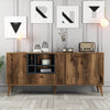 Credenza con 4 ante Napoli Noce