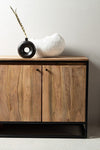 Bizzotto Credenza con 4 ante Nartan Naturale
