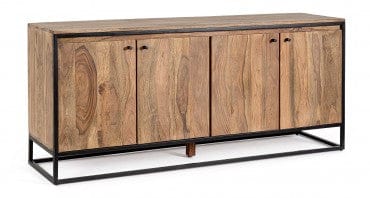 Bizzotto Credenza con 4 ante Nartan Naturale