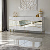 Asir Credenza con 4 ante Nice Bianco
