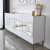 Asir Credenza con 4 ante Nice Bianco