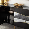 Asir Credenza con 4 ante Nice Grigio
