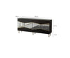 Asir Credenza con 4 ante Nice Grigio