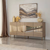 Asir Credenza con 4 ante Nice Ottone
