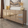 Asir Credenza con 4 ante Nice Ottone