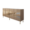 Asir Credenza con 4 ante Nice Ottone