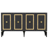 Asir Credenza con 4 ante Nora Antracite