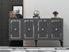 Asir Credenza con 4 ante Nora Antracite