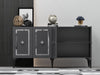 Asir Credenza con 4 ante Nora Antracite