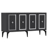 Asir Credenza con 4 ante Nora Antracite