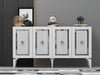 Asir Credenza con 4 ante Nora Argento