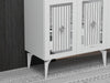 Asir Credenza con 4 ante Nora Argento
