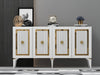 Asir Credenza con 4 ante Nora Oro