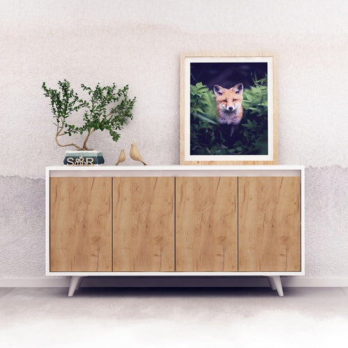 Asir Credenza con 4 ante Nossa Quercia