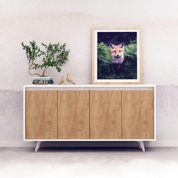 Asir Credenza con 4 ante Nossa Quercia