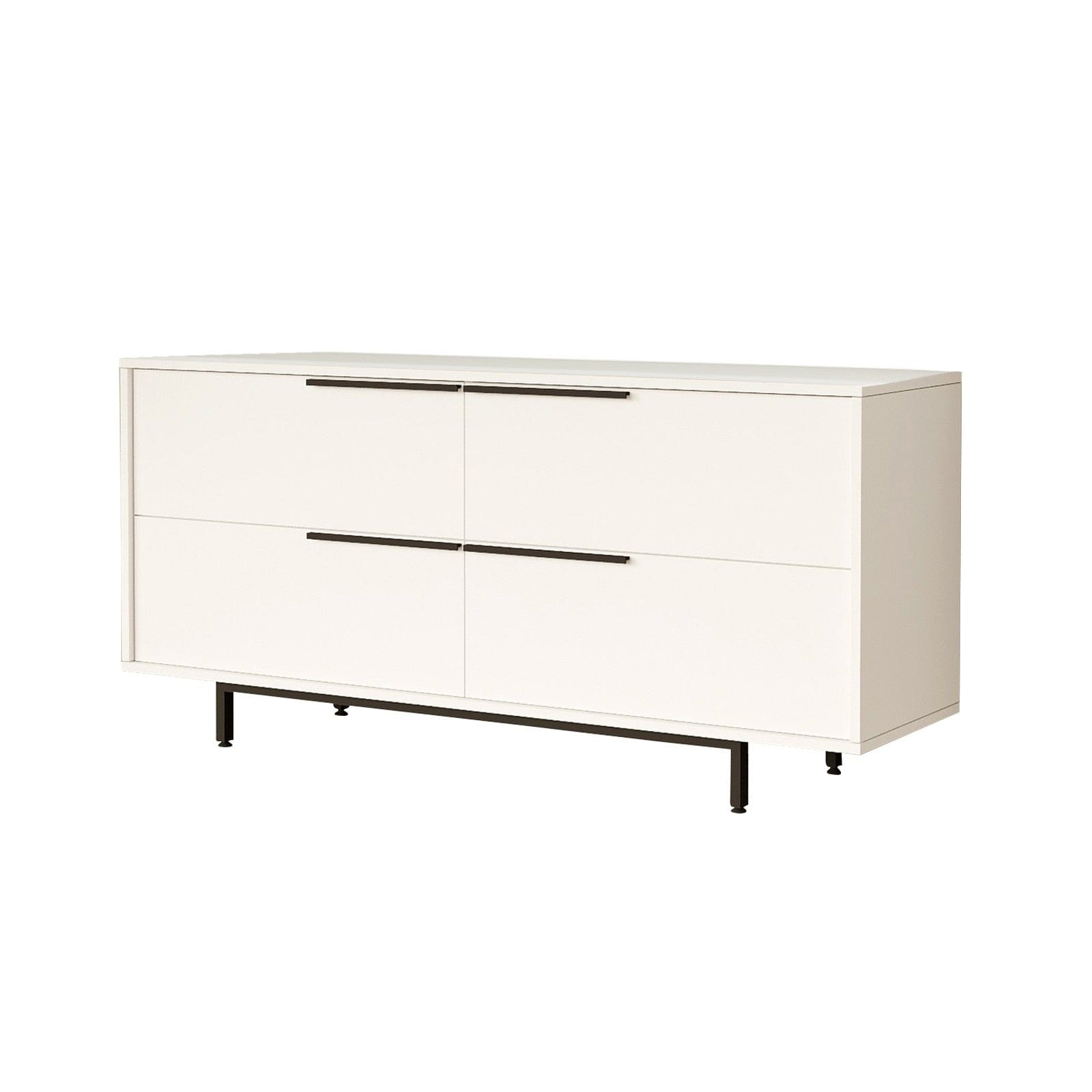 Credenza con 4 ante Oris 3-W Bianco (4)