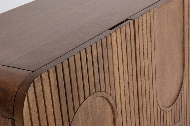 Bizzotto Credenza con 4 ante Orissa Naturale