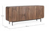 Bizzotto Credenza con 4 ante Orissa Naturale