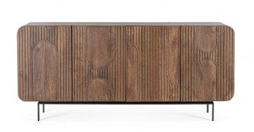 Bizzotto Credenza con 4 ante Orissa Naturale