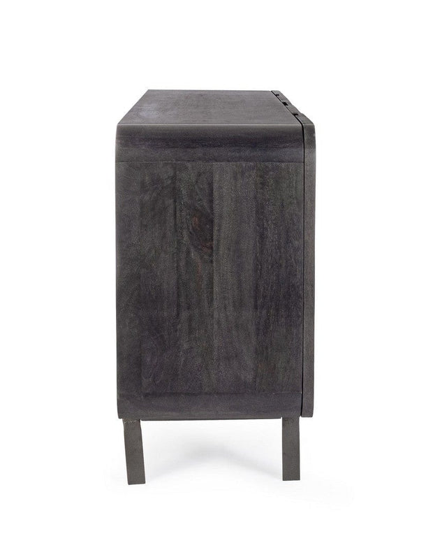 Bizzotto Credenza con 4 ante Orissa Nero