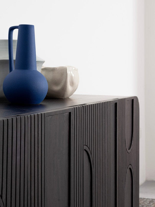 Bizzotto Credenza con 4 ante Orissa Nero