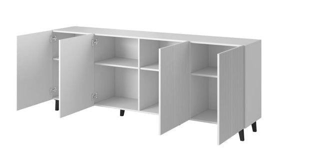Halmar Credenza con 4 ante Pafos Bianco