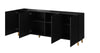 Halmar Credenza con 4 ante Pafos Nero