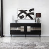 Asir Credenza con 4 ante Paris Grigio