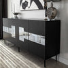 Asir Credenza con 4 ante Paris Grigio