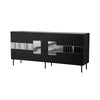 Asir Credenza con 4 ante Paris Grigio