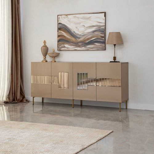 Asir Credenza con 4 ante Paris Ottone