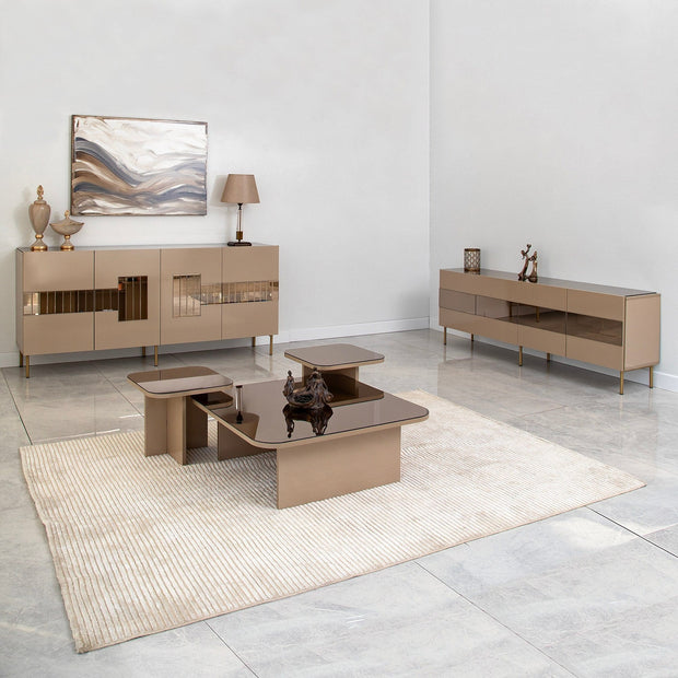 Asir Credenza con 4 ante Paris Ottone