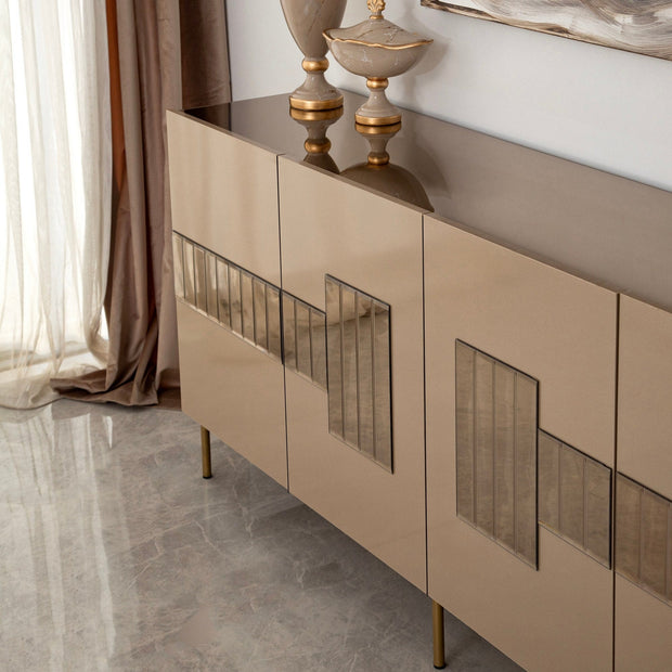 Asir Credenza con 4 ante Paris Ottone