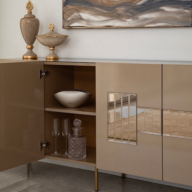 Asir Credenza con 4 ante Paris Ottone