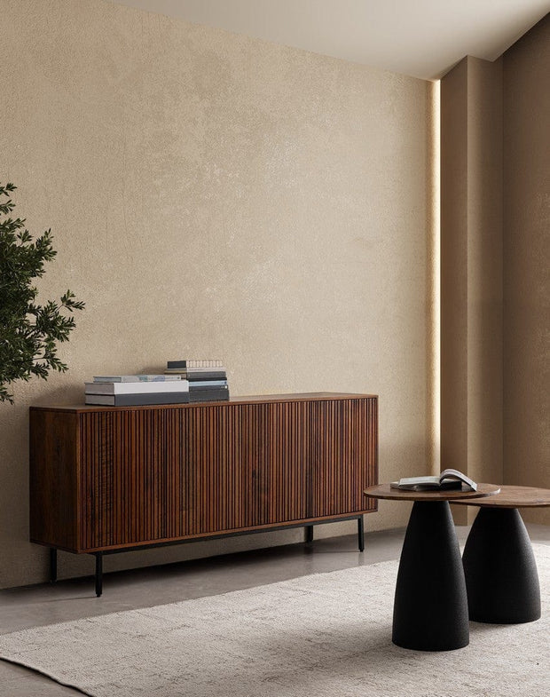 Bizzotto Credenza con 4 ante Tadita Naturale