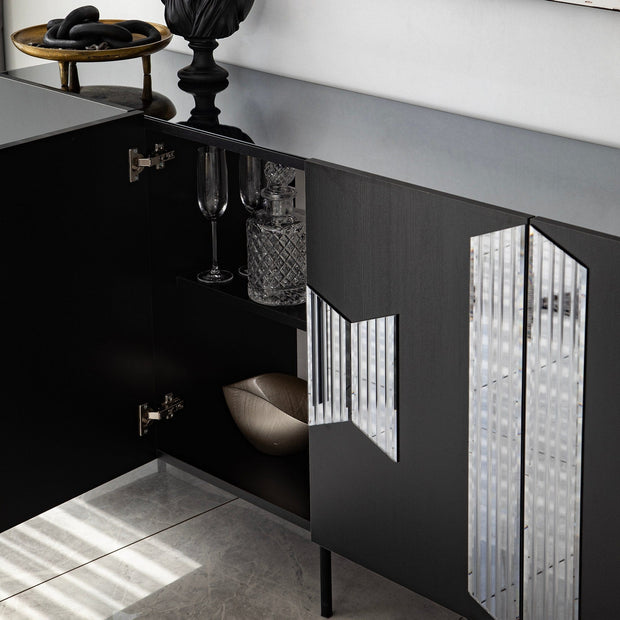 Asir Credenza con 4 ante Vienna Grigio