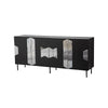 Asir Credenza con 4 ante Vienna Grigio