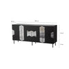 Asir Credenza con 4 ante Vienna Grigio
