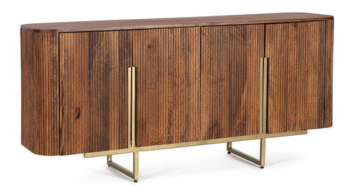 Bizzotto Credenza con 4 ante Vilas Naturale