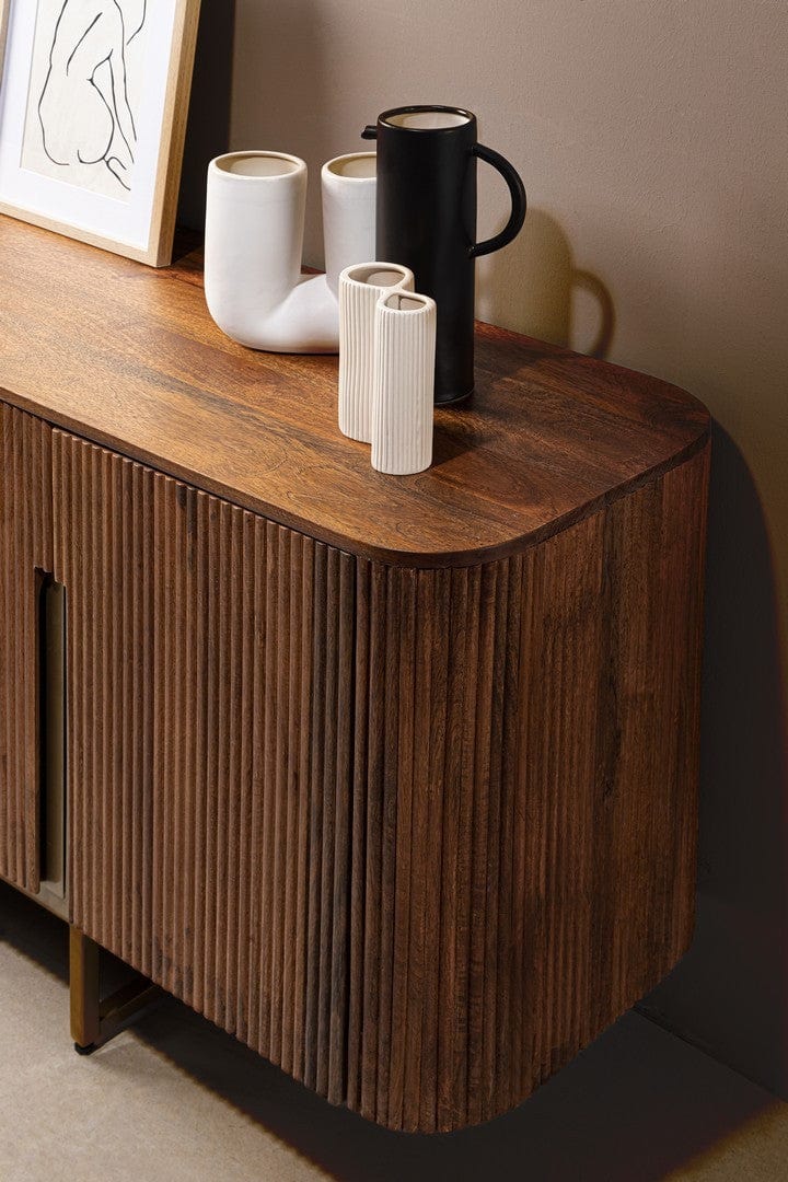 Bizzotto Credenza con 4 ante Vilas Naturale