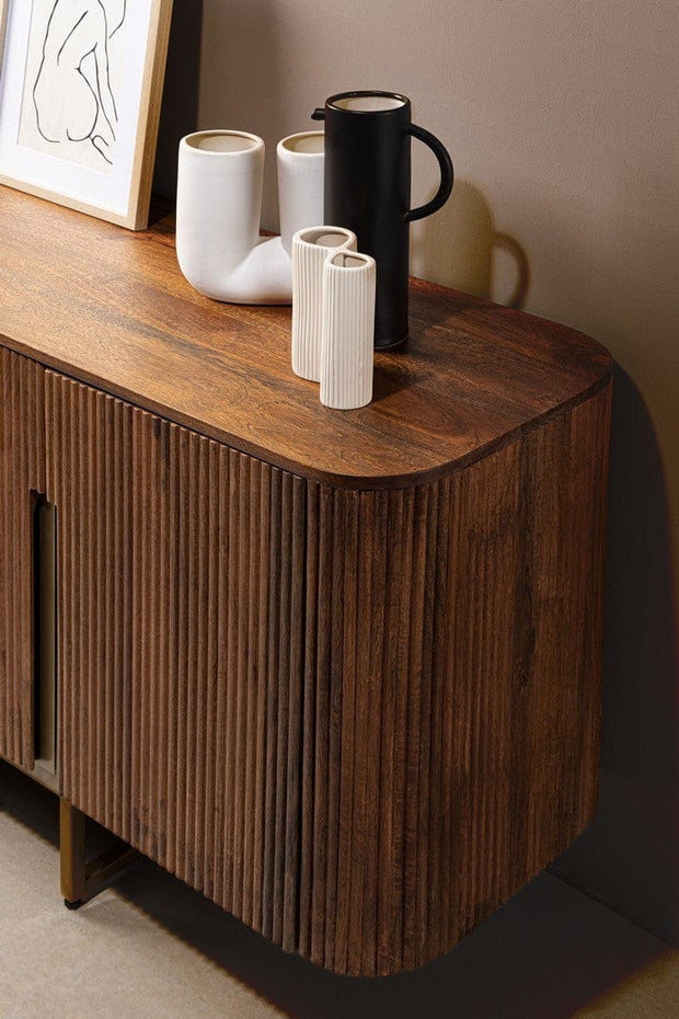Bizzotto Credenza con 4 ante Vilas Naturale