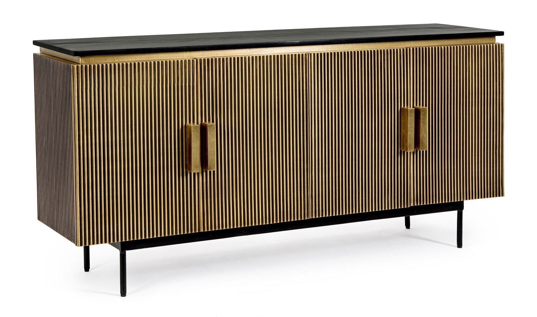 Bizzotto Credenza con 4 ante Virat Nero