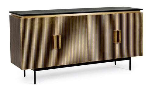 Bizzotto Credenza con 4 ante Virat Nero