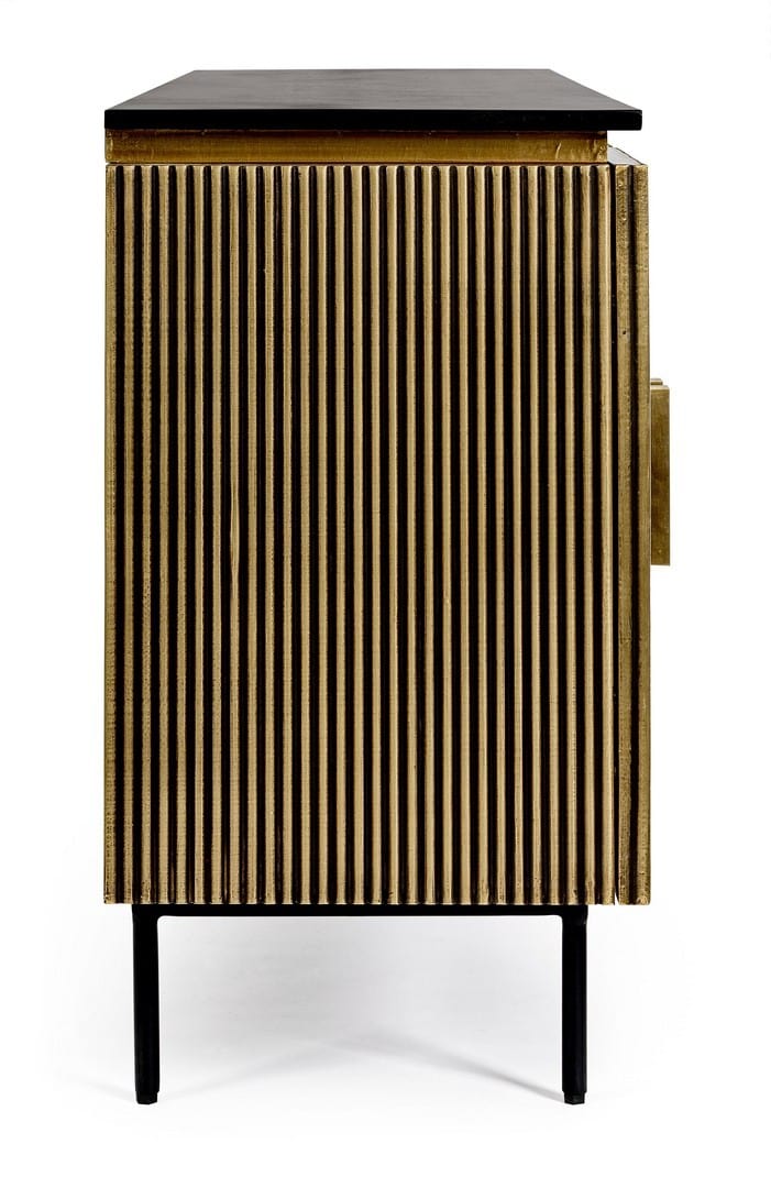 Bizzotto Credenza con 4 ante Virat Nero