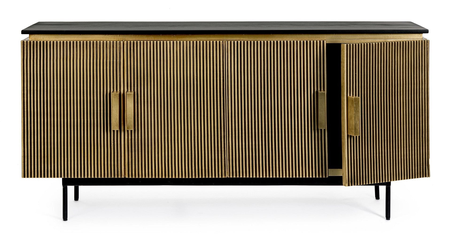 Bizzotto Credenza con 4 ante Virat Nero