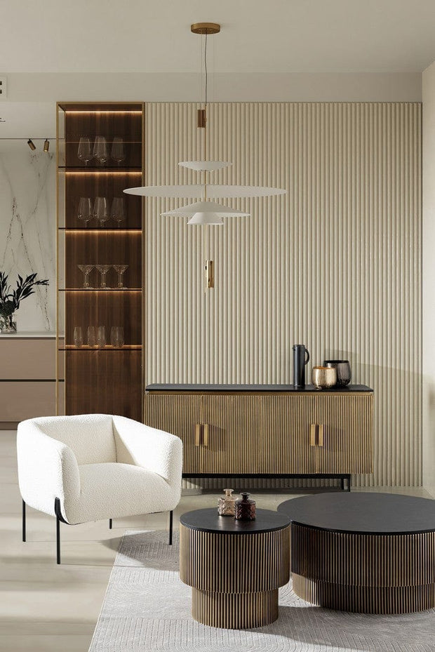 Bizzotto Credenza con 4 ante Virat Nero