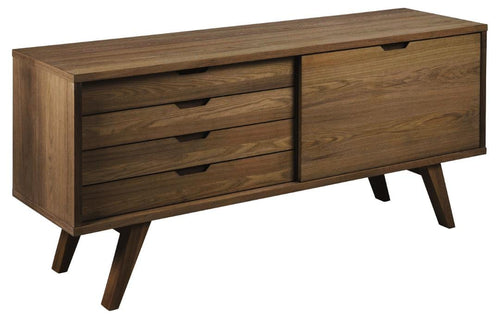 Actona Credenza con 4 cassetti e 1 anta A-Line Naturale