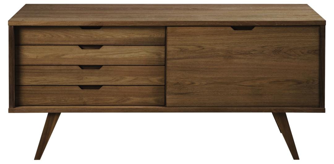 Actona Credenza con 4 cassetti e 1 anta A-Line Naturale
