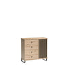 Halmar Credenza con 4 cassetti e 1 anta Cali Quercia